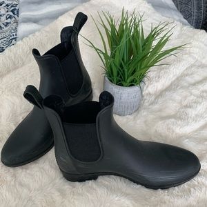 Ankle high rain boots